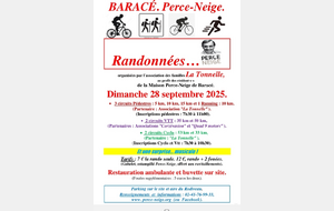 Randonnée Baracé le 28 septembre