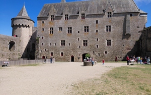 cour intérieur du château
