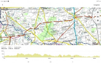 Abbaretz - St Gildas des Bois (pique-nique) 42 kms