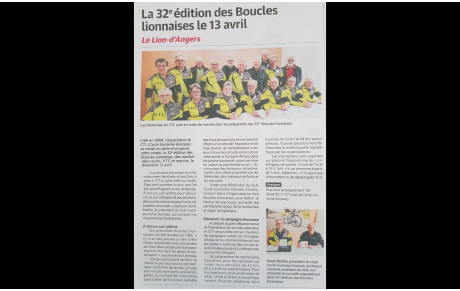 Participer à l'organisation des boucles 