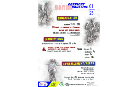 Rando Chalonnes dimanche 1 juin