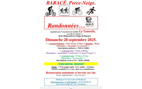 Randonnée Baracé le 28 septembre